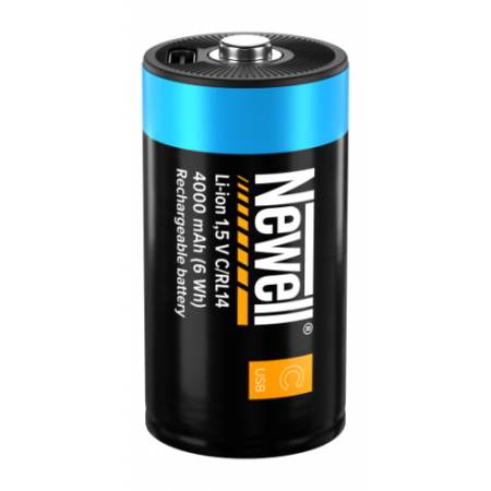 Newell C/R14 USB-C - 2x akumulator/bateria C/R14 (R14), USB-C